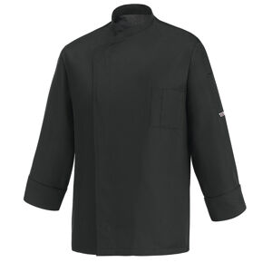 EGOCHEF Kuchársky rondon OTTAVIO cool vent čierny - dlhý rukáv 4XL