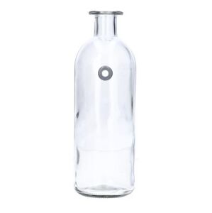 DUIF Sklenená váza fľaša WALLFLOWER 20,5cm