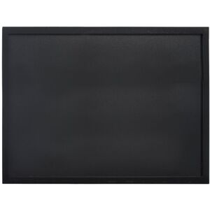 SECURIT Nástenná popisovacia tabuľa WOODY s popisovačom, 60x80 cm, čierna